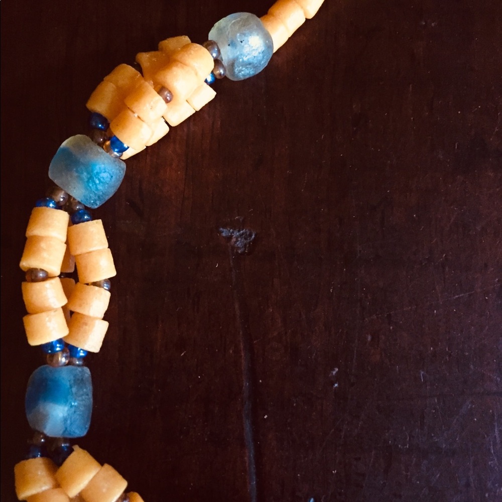 🌞🌛✨Gorgeous Handmade African Beads Set Ghana - Picture 4 of 8